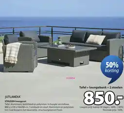 Jysk Jutlandia Stavern loungeset aanbieding