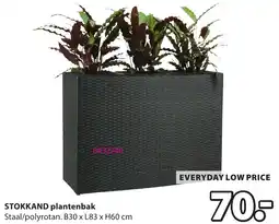 Jysk Stokkand plantenbak aanbieding