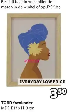 Jysk Tord fotokader aanbieding