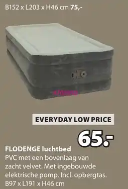 Jysk Flodenge luchtbed aanbieding