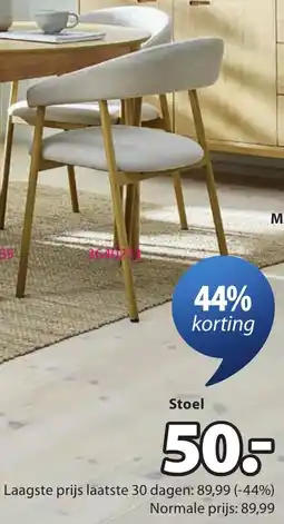 Jysk Ejsing stoel aanbieding