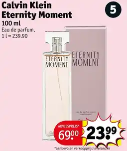 Kruidvat Calvin Klein Eternity Moment aanbieding