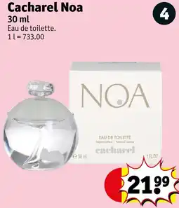 Kruidvat Cacharel Noa aanbieding