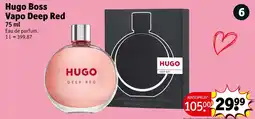 Kruidvat Hugo Boss Vapo Deep Red aanbieding
