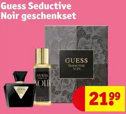 Kruidvat Guess Seductive Noir geschenkset aanbieding