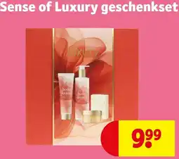 Kruidvat Sense of Luxury geschenkset aanbieding