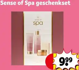 Kruidvat Sense of Spa geschenkset aanbieding