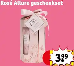 Kruidvat Rosé Allure geschenkset aanbieding