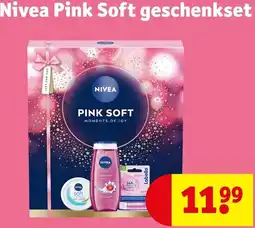 Kruidvat Nivea Pink Soft geschenkset aanbieding