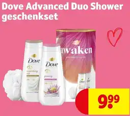 Kruidvat Dove Advanced Duo Shower geschenkset aanbieding
