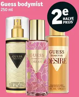 Kruidvat Guess bodymist aanbieding