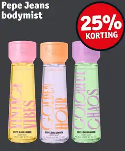Kruidvat Pepe Jeans bodymist aanbieding