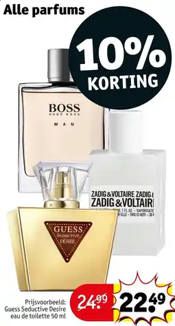 Kruidvat Alle parfums aanbieding