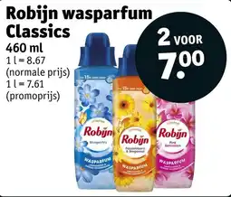 Kruidvat Robijn wasparfum Classics aanbieding