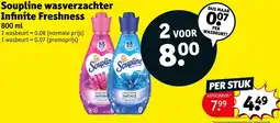Kruidvat Soupline wasverzachter Infinite Freshness aanbieding