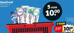 Kruidvat Aquafresh aanbieding