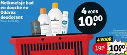Kruidvat Melkmeisje bad en douche en Odorex deodorant aanbieding