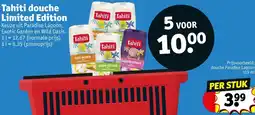 Kruidvat Tahiti douche Limited Edition aanbieding