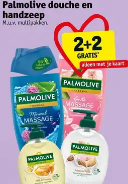 Kruidvat Palmolive douche en handzeep aanbieding