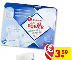 Kruidvat Kruidvat all in 1 power aanbieding