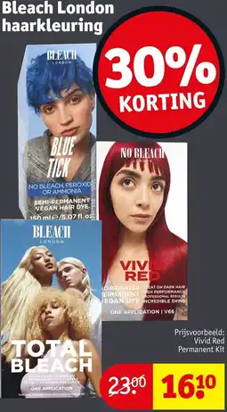Kruidvat Bleach London haarkleuring aanbieding