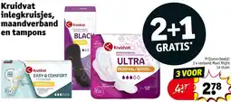 Kruidvat Kruidvat inlegkruisjes, maandverband en tampons aanbieding