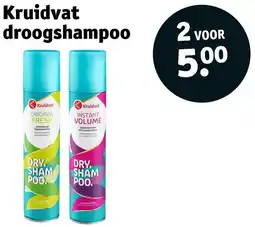 Kruidvat Kruidvat droogshampoo aanbieding