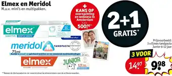 Kruidvat Elmex en Meridol aanbieding