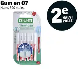 Kruidvat Gum en 07 aanbieding
