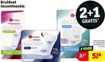 Kruidvat Kruidvat incontinentie aanbieding