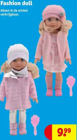 Kruidvat Fashion doll aanbieding