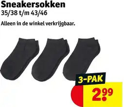 Kruidvat Sneakersokken aanbieding