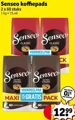 Kruidvat Senseo koffiepads aanbieding
