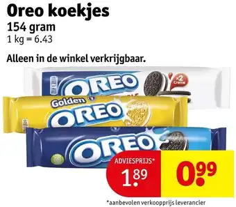 Kruidvat Oreo koekjes aanbieding