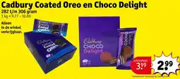 Kruidvat Cadbury Coated Oreo en Choco Delight aanbieding