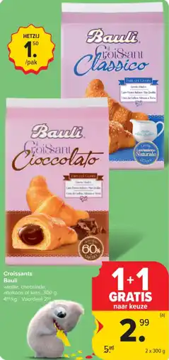 Carrefour Croissants Bauli aanbieding