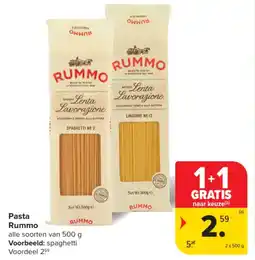 Carrefour Pasta rummo aanbieding