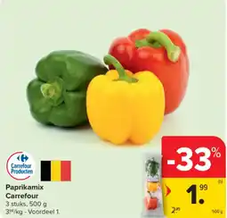 Carrefour Paprikamix carrefour aanbieding