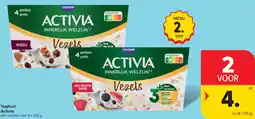 Carrefour Yoghurt Activia aanbieding