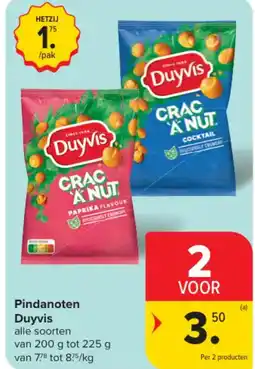 Carrefour Pindanoten Duyvis aanbieding