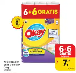 Carrefour Keukenpapier serie collector okay aanbieding