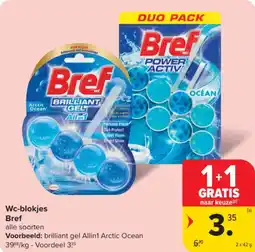 Carrefour Wc-blokjes Bref aanbieding