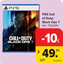 Carrefour PS5 Call of Duty: Black Ops 7 aanbieding