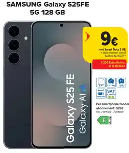 Carrefour SAMSUNG Galaxy S25FE 5G 128 GB aanbieding