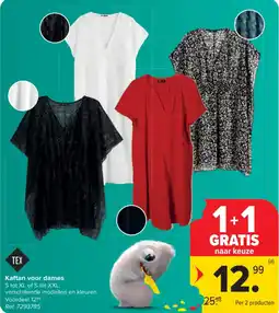 Carrefour TEX Kaftan voor dames aanbieding