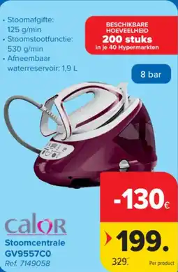 Carrefour Calor Stoomcentrale GV9557C0 aanbieding