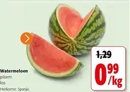 Colruyt Watermeloen pitarm los aanbieding