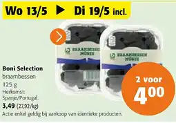 Colruyt Boni Selection braambessen 125 g aanbieding