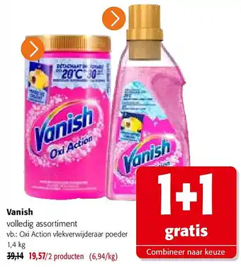 Vanish volledig assortiment