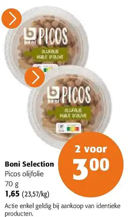 Colruyt Boni Selection Picos olijfolie 70 g aanbieding